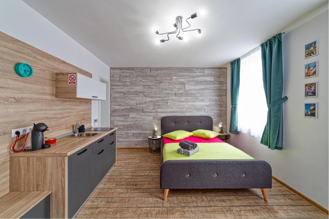 Ferienwohnung T House Hermannstadt Exterior foto